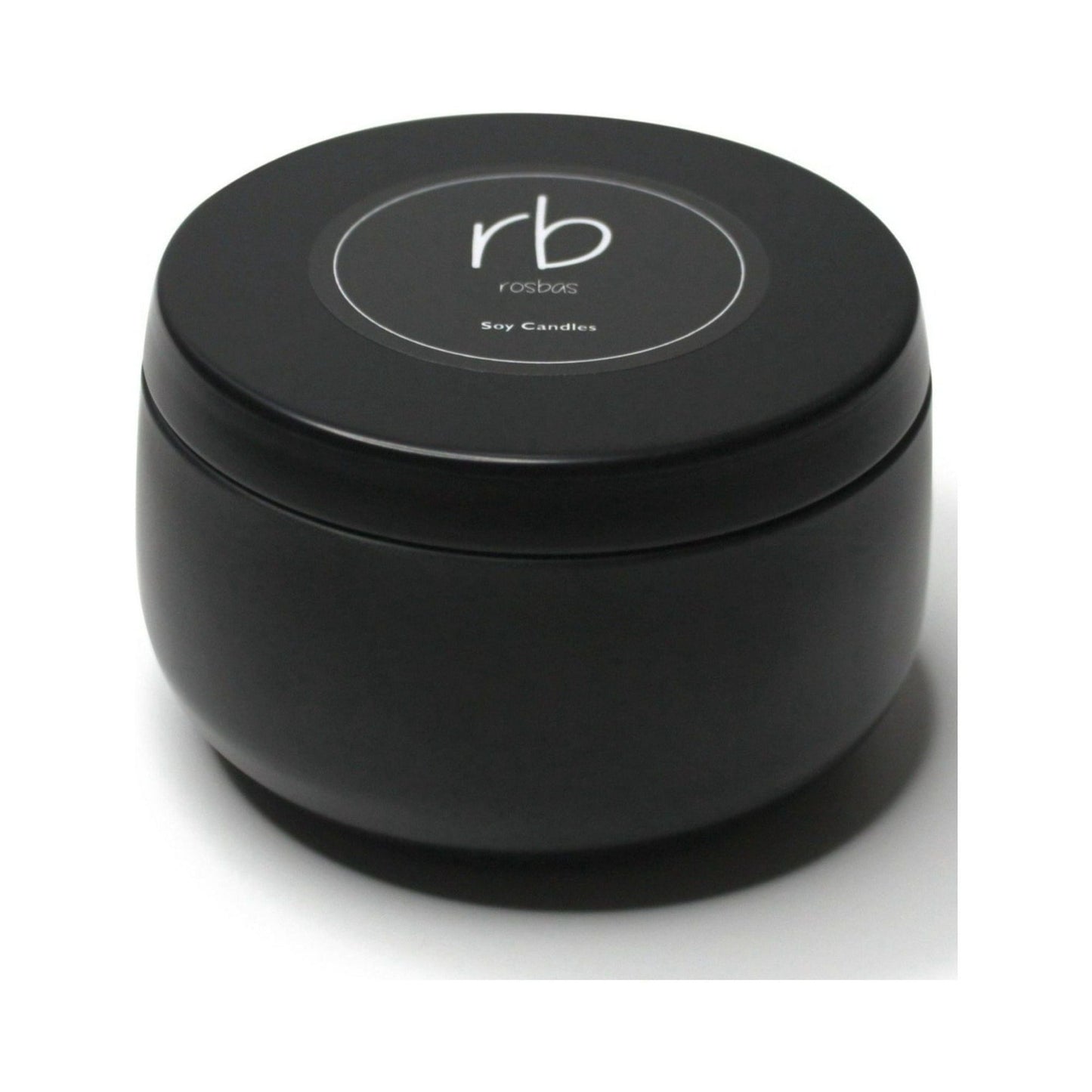 Rosbas Candle, Black Sea Scented, Natural Soy Wax, 6 oz Black Tin, Cotton Wick, Long Burn Time, Drawstring Cotton Bag, Home, Handmade in USA EasyOptionXY LLC