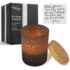 Good Friends are Like Stars Gift Candle Moving Away Thinking of You. Inspiring Message Glows Through Jar. Lights Friendship Message Quote from Inside Holder. Cork Lid Soy Wax, 8oz, 3x3x4 EasyOptionXY LLC