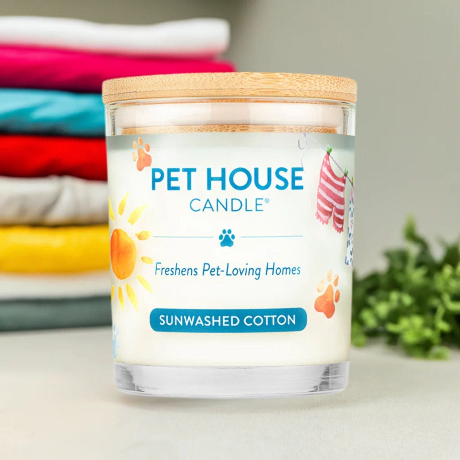 Sunwashed Cotton Candle EasyOptionXY LLC