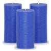 CANDWAX 3x3 Pillar Candle Set of 3 - Decorative Candles Unscented and No Drip Candles - Ideal as Wedding Candles or Large Candles for Home Interior - Light Blue Candles Pillar 3x3 Baby Blu EasyOptionXY LLC