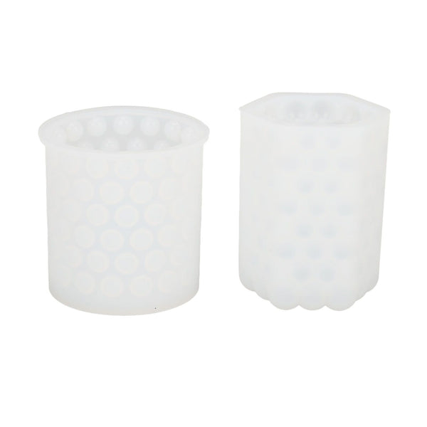 Silicone Candle Molds, 2Pcs Cylinder Style DIY Candle For DIY EasyOptionXY LLC