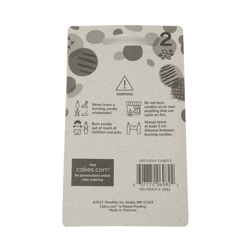 Deco Pac - Purple #2 Candle EasyOptionXY LLC