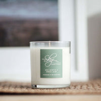 Isle of Skye Candle Co. Bog Myrtle & Fresh Mint Scented 45h Natural Soy Wax Large Candle Made in Scotland EasyOptionXY LLC