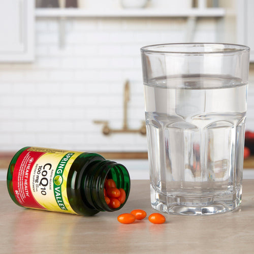 Spring Valley Rapid-Release CoQ10 Dietary Supplement; 100 mg; 60 Count; 2 pack EasyOptionXY LLC