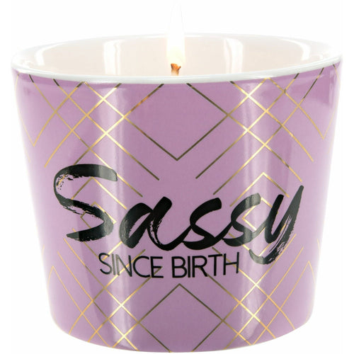 Pavilion Gift Company Sassy Soy Wax Candle Scent: Tranquility, 8 oz, Multicolor (12226) EasyOptionXY LLC