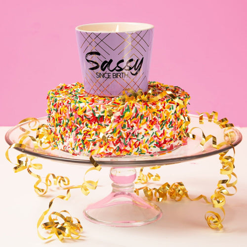 Pavilion Gift Company Sassy Soy Wax Candle Scent: Tranquility, 8 oz, Multicolor (12226) EasyOptionXY LLC