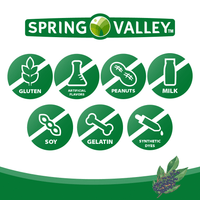 Spring Valley Elderberry Gummy Supplements; 50 mg; 120 Count EasyOptionXY LLC