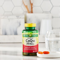 Spring Valley Rapid-Release CoQ10 Softgels; 300 mg; 60 Count EasyOptionXY LLC