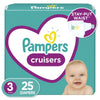 Pampers Cruisers Active Fit Taped Diapers Size 3, 25 Count EasyOptionXY LLC
