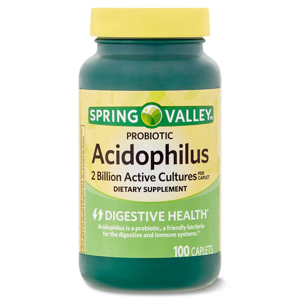 Spring Valley Probiotic Acidophilus Dietary Supplement; 100 Count EasyOptionXY LLC