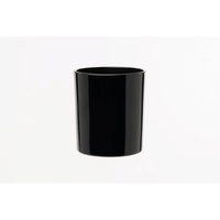 EOTW Candle Supply 10 oz. Empty 12 Pack Luxury Glossy Black Jars for Candle Making. EasyOptionXY LLC