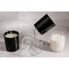 EOTW Candle Supply 10 oz. Empty 12 Pack Luxury Glossy Black Jars for Candle Making. EasyOptionXY LLC