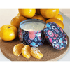 Soy Wax Candle in Tin Jar Sweet Orange Clean Burn up to 25 Hours Handmade in USA Natural and Safe by Relaxcation 6 oz EasyOptionXY LLC