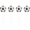 Soccer Pick Candles - 3" Tall - Set of 4 (100764) EasyOptionXY LLC
