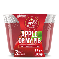 Glade Candle, 3 Wick Scented Candle, Apple Of My Pie, 6.8 oz EasyOptionXY LLC