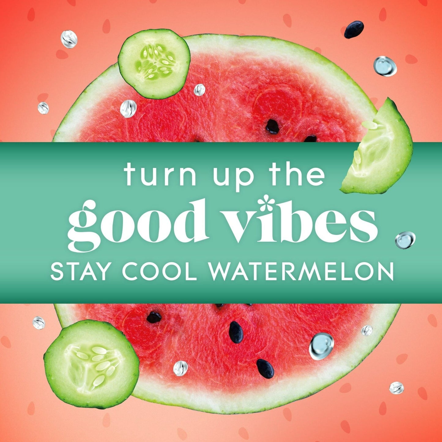 Glade Scented Candle Jar, Stay Cool Watermelon Scent, Infused with Essential Oils, Spring Limited Edition Fragrance, Positive Vibes Collection, 2 Candles, 3.4 Oz, 96 g each EasyOptionXY LLC