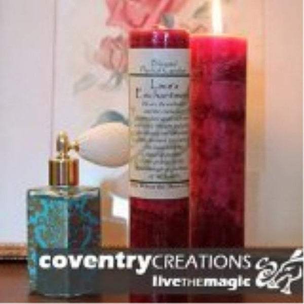 Coventry Creations B lessed Herbal - Loves Enchantment Candle EasyOptionXY LLC