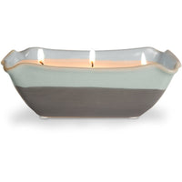 Pavilion Gift Company Plain Love Lives Here-Life is Better at The Lake 3 Wick Ceramic Tranquility Scented Candle, White, Black EasyOptionXY LLC