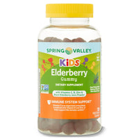Spring Valley Kids' Elderberry Gummies; 120 Count EasyOptionXY LLC