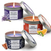 Candles for Home Scented, Scented Candles 100 Hour Long Lasting Soy Candles, Aromatherapy Candles Gifts, 3 Pack EasyOptionXY LLC