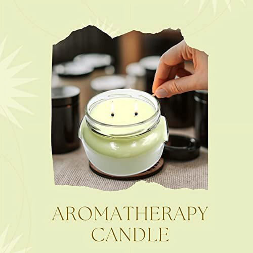 Tyler Candle Company Limelight Jar Candle - Luxurious Scented Candle with Essential Oils - Long Burning Candles 110-120 Hours - Large Candle 22 oz with Worldwide Nutrition Multi Purpose Key Chain EasyOptionXY LLC