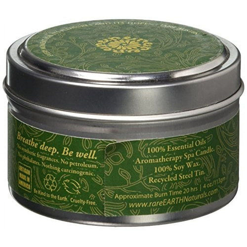 rareESSENCE Aromatherapy Spa Candle Travel Tin, HOPE, 3.8oz EasyOptionXY LLC