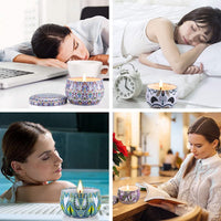 Candles Gift for Mom, Natural Soy Wax Candles Gifts Set for Women, 240 Hours Bulk Candles for Home Scented, Ideal Gifts for Christmas, Thanksgiving, Birthday, Yoga, 9pcs EasyOptionXY LLC