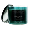 Nautica cnca145 14.5 oz Nautica Soy Wax Blend 3 Wick Candle - Costal Breeze Coconut & Aqua EasyOptionXY LLC