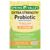 Spring Valley Extra-Strength Probiotic Vegetable Capsules; 30 Count EasyOptionXY LLC