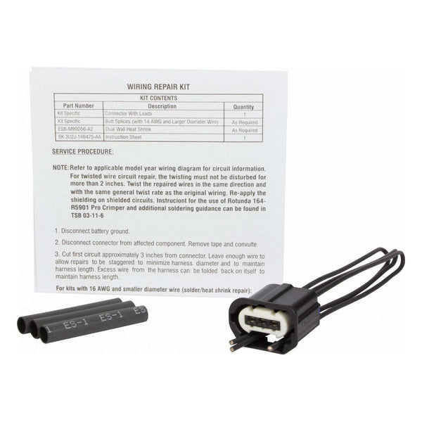 Motorcraft Variable Assist Power Steering Module Connector WPT-1105 Fits select: 2013-2019 FORD ESCAPE, 2012-2018 FORD FOCUS EasyOptionXY LLC