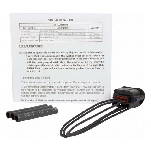 Motorcraft Variable Assist Power Steering Module Connector WPT-1105 Fits select: 2013-2019 FORD ESCAPE, 2012-2018 FORD FOCUS EasyOptionXY LLC