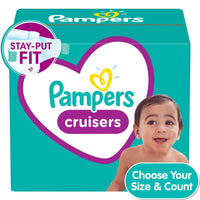 Pampers Cruisers Active Fit Taped Diapers Size 3, 140 Count EasyOptionXY LLC
