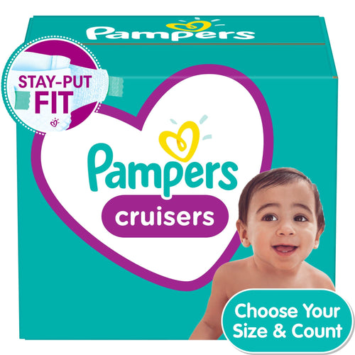 Pampers Cruisers Active Fit Taped Diapers Size 3, 140 Count EasyOptionXY LLC