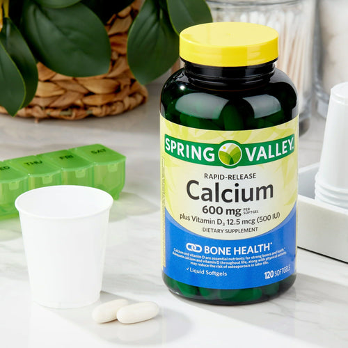 Spring Valley Rapid-Release Calcium; Dietary Supplement; 600 mg; 120 Count EasyOptionXY LLC