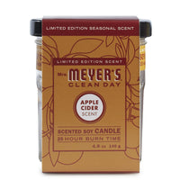 Mrs. Meyer's Clean Day Scented Soy Candle, Apple Cider Scent, 4.9 oz EasyOptionXY LLC