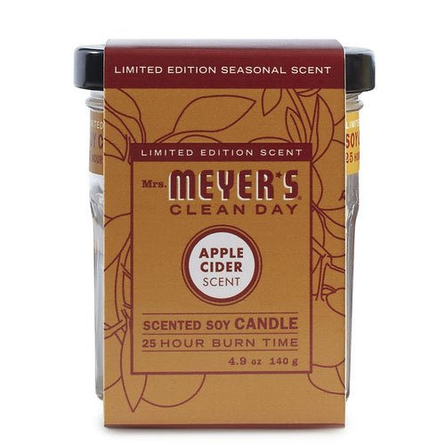 Mrs. Meyer's Clean Day Scented Soy Candle, Apple Cider Scent, 4.9 oz EasyOptionXY LLC