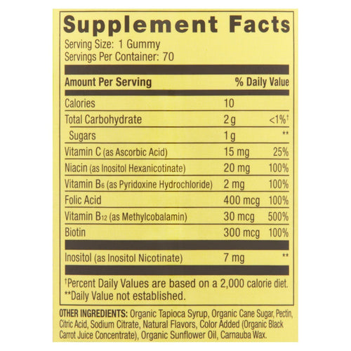 Spring Valley Vitamin B Complex Supplement Adult Vegetarian Gummies; 70 Count EasyOptionXY LLC