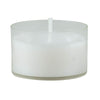 Stonebriar Unscented Long Burning Clear Cup Tealight Candles with 6-7 Hour Burn, 48 Pack, White EasyOptionXY LLC