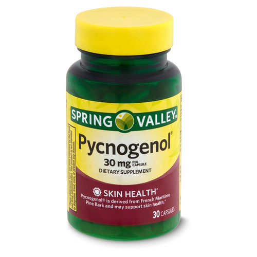 Spring Valley Pycnogenol Dietary Supplement; 30 mg; 30 Count EasyOptionXY LLC