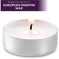Montopack Unscented Smokeless White Tealight Candles 100 Pack EasyOptionXY LLC