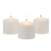Stonebriar 3" x 3" Unscented 1-Wick White Pillar Candles, 3 Pack EasyOptionXY LLC