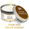 Manifestation Candles Purification and Chakra Healing - Natural Soy Wax Tin Candle With Palo Santo, Woody & Earthy Scented EasyOptionXY LLC