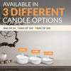PAMI Premium Tealight Candles Unscented Paraffin Small Candles in Bulk, 50-Pack EasyOptionXY LLC