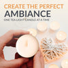 PAMI Premium Tealight Candles Unscented Paraffin Small Candles in Bulk, 50-Pack EasyOptionXY LLC