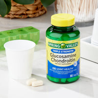 Spring Valley Triple Strength Glucosamine Chondroitin Tablets Dietary Supplement; 80 Count EasyOptionXY LLC