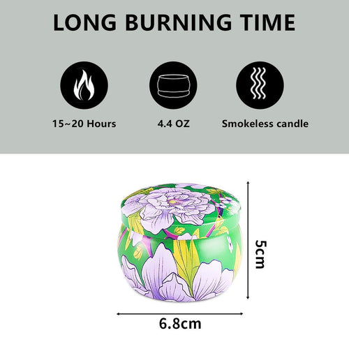 Scented Candle Gifts, 4 Pack Home Scented Candles, Scented Candle Gift Set for Christmas, Birthday, Mother's Day, Valentine's Day EasyOptionXY LLC