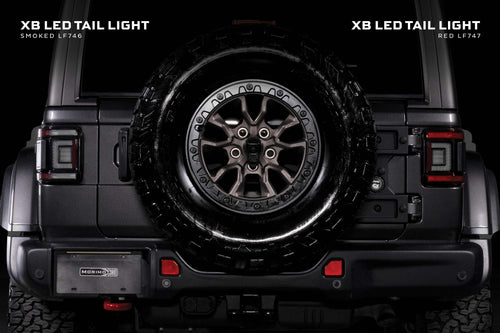 Morimoto Jeep Wrangler JL (2018+) XB Low Profile Tail Lights OffRoadUSA.com