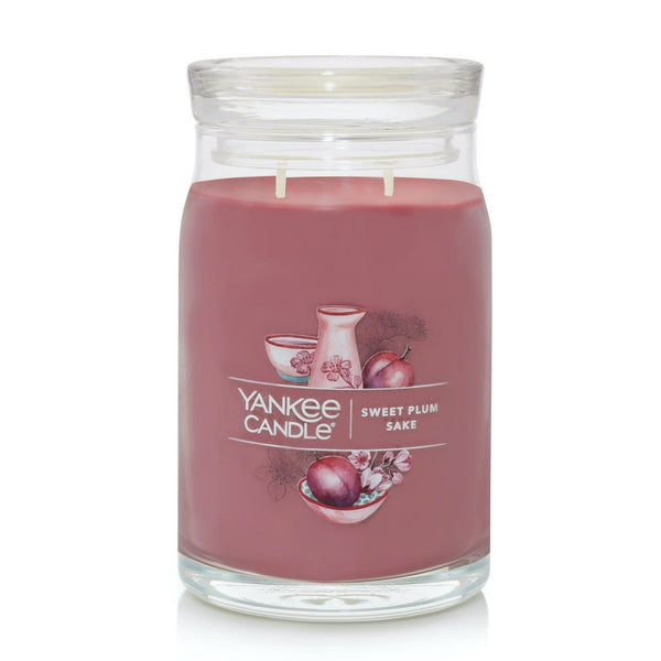 Yankee Candle Sweet Plum Sake Signature Large Jar Candle EasyOptionXY LLC