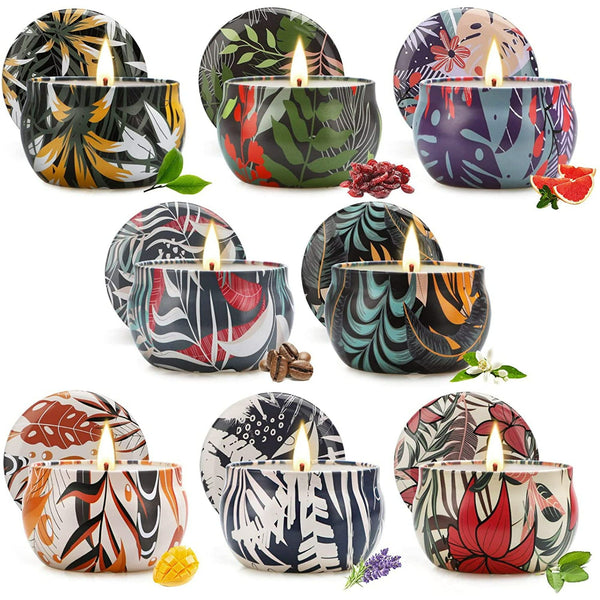 Yinuo Light 8 Pack Scented Candles Gifts for Women, Candles for Home Scented, Scented Candles Bulk Gift Set for Women, Soy Aromatherapy Candle Set for Relaxation EasyOptionXY LLC