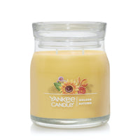 Yankee Candle Golden Autumn Signature Medium Jar Candle EasyOptionXY LLC